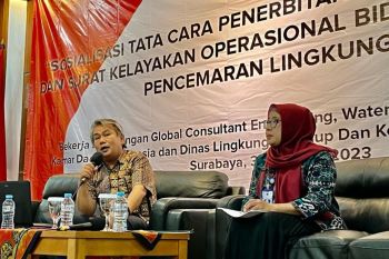 Kadin Jawa Timur sosialisasikan aturan pengelolaan limbah ke pengusaha