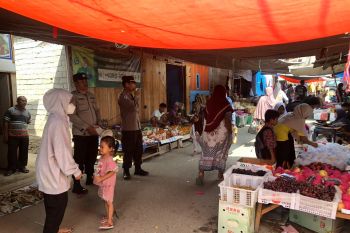 Satgas Operasi Mantap Brata sosialisasi ke masyarakat ikut jaga kamtibmas