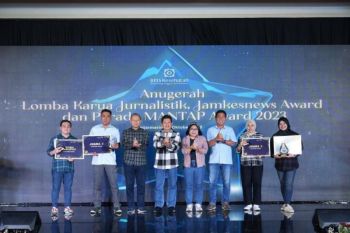 BPJS Kesehatan berikan penghargaan kepada 20 jurnalis