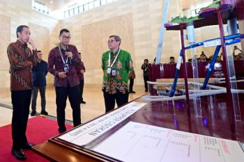 Di hadapan Presiden Jokowi, Dirut PLN paparkan pengembangan "hydropower"