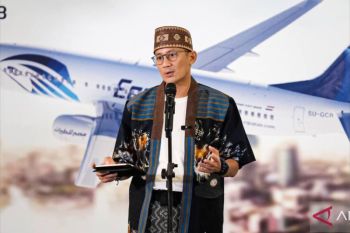 Penerbangan langsung Kairo-Jakarta perkuat parekraf