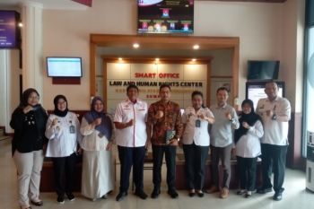 Kemenkumham Sumbar terima kunjungan KI, dukung keterbukaan informasi