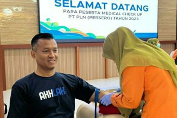 Demi Pelayanan Prima, PLN Sumbar siapkan pegawai sehat