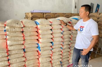 Dukung petani, Ketua Kadin Inhil borong beras organik Desa Kuala Sebatu