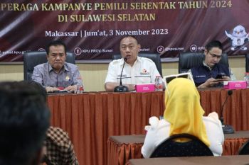 Bawaslu Sulsel menyampaikan aturan dan larangan masa kampanye Pemilu
