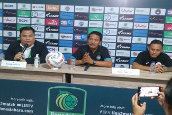 Kesebelasan Sulut United taklukkan Persiba 1-0 di Stadion Klabat