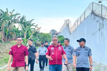 Kemenkumham Sulteng monitoring program pembinaan di Lapas Kelas III Leok