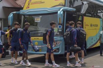Piala Dunia U-17 2023 - Timnas Spanyol berpindah ke Solo setelah pemusatan latihan di Bali
