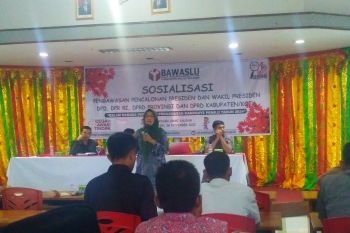 Bawaslu Solok Selatan sosialisasikan pengawasan pencalonan