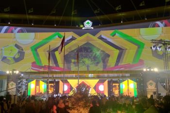 Jokowi dan Prabowo hadiri HUT Ke-59 Partai Golkar