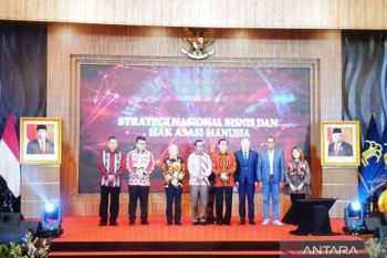 Kemenkumham Sumsel sosialisasikan Perpres Stranas  Bisnis dan HAM