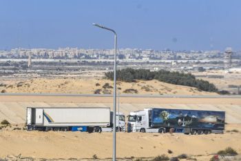 193 truk bantuan kemanusiaan masuki Jalur Gaza via Rafah