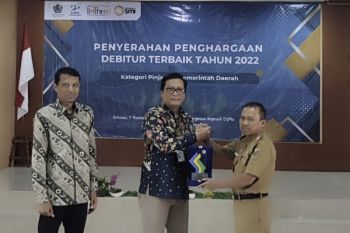 Lampung Tengah jadi debitur terbaik