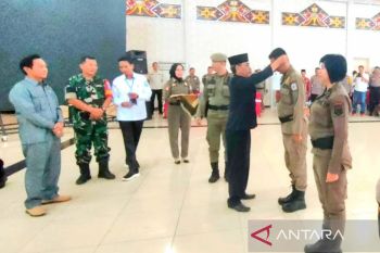 Pemkab Murung Raya terus tingkatkan SDM ratusan anggota Satpol PP