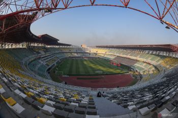 Persiapan akhir pembukaan Piala Dunia U-17 di Surabaya