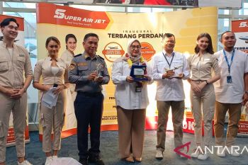 Bandara Depati Amir sambut kedatangan Super Air Jet di Pangkalpinang