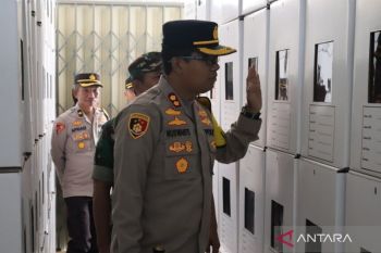 Polres Mukomuko cek kesiapan pengamanan gudang logistik pemilu
