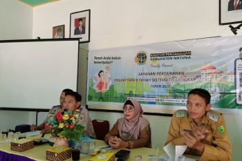 BPN Natuna: 35.035 bidang tanah di Natuna sudah di sertifikatkan