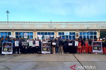 Baznas Natuna dan ratusan relawan galang dana untuk Palestina