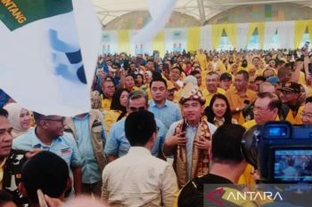 Gibran konsolidasi ke Palembang, sampaikan optimistis menang satu putaran