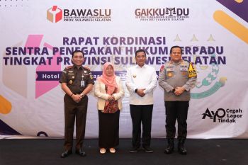 Forkopimda Sulsel dan Bawaslu berkomitmen tegakkan Gakkumdu Pemilu 2024