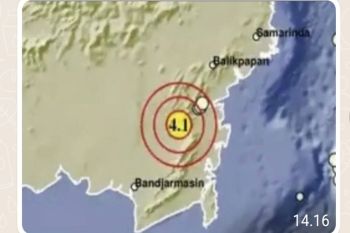 BPBD Balangan Kalsel imbau warga tidak panik terkait gempa M4.0