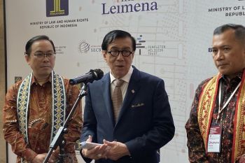 Menkumham Yasonna persilakan KPK proses hukum Wamenkumham Eddy Hiariej