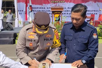 Polresta Bandarlampung kerahkan 756 personel amankan Pemilu 2024