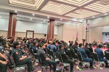 Pemkab Lombok Tengah memperkuat Badan Keamanan Desa untuk Pemilu 2024