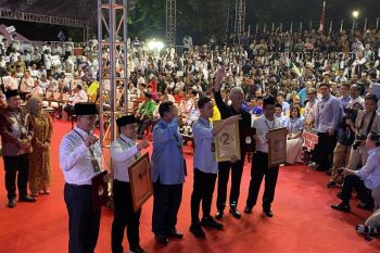 KPU tetapkan Anies nomor urut 1, Prabowo 2 dan Ganjar nomor 3