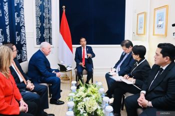 Presiden Jokowi terima bos Freeport McMoRan di Washington DC