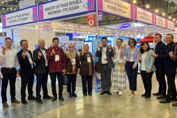 Produk perikanan Indonesia berhasil raup transaksi Rp38,47 miliar di Busan