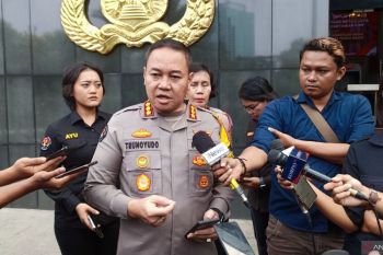 Kunjungan Brimob ke relawan Ganjar dalam rangka operasi Mantap Brata