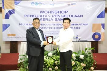 Unila gelar Workshop Penguatan Kerja Sama untuk IKU-6