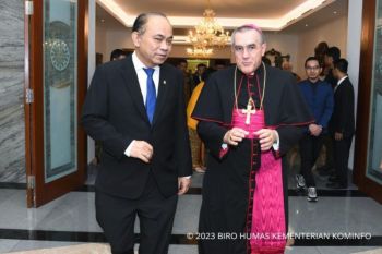 Common values cementing Indonesia-Vatican relations: minister