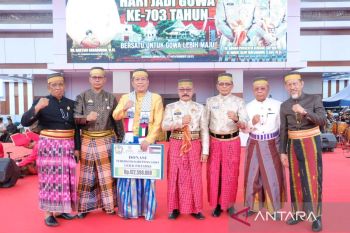 Pemkab Gowa menyalurkan bantuan kemanusiaan untuk Palestina