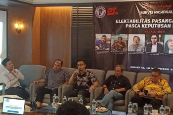 Survei LPI: Elektabilitas Ganjar-Mahfud unggul pasca-putusan MKMK