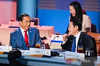 Jokowi gelar pertemuan trilateral dengan Papua Nugini dan Fiji