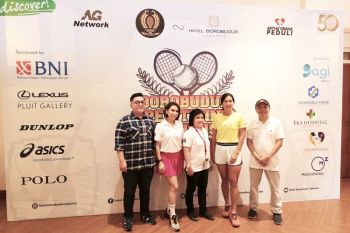 Borobudur Open Tennis bangkitkan semangat pemain muda