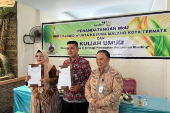 BKKBN Malut MoU bersama Akbid Wijaya Kusuma tangani stunting