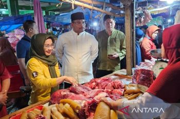 Pj Gubernur Babel sidak pasar sebagai bukti serius tangani inflasi
