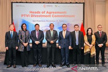 Presiden Jokowi gelar pertemuan dengan CEO Vale di sela KTT APEC