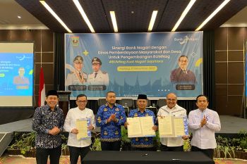 Dorong penguatan BUMNag, Bank Nagari-Dinas PMD jalin kerja sama