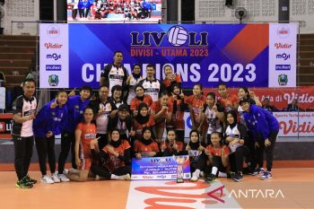 Tim putri Popsivo juara putaran reguler kedua Livoli
