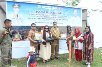 Pemkab Luwu gelar pasar murah guna kendalikan inflasi