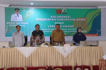 Pemkab Agam-LPER FEBUA adakan FGD hasil akhir kajian NTP