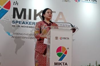 Speaker, MIKTA meet Jokowi to discuss peace efforts in Gaza