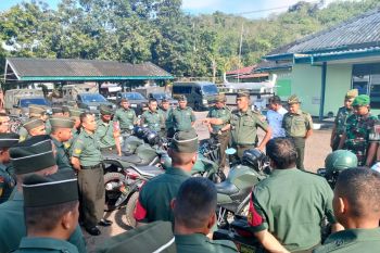 Kodim 1402  Polewali Mandar siagakan 239 personel untuk pengamanan pemilu