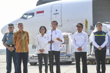 Presiden lepas bantuan kemanusiaan tahap dua