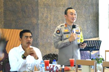 Di hadapan pimpinan media, Polri tegaskan netralitas Pemilu 2024 harga mati